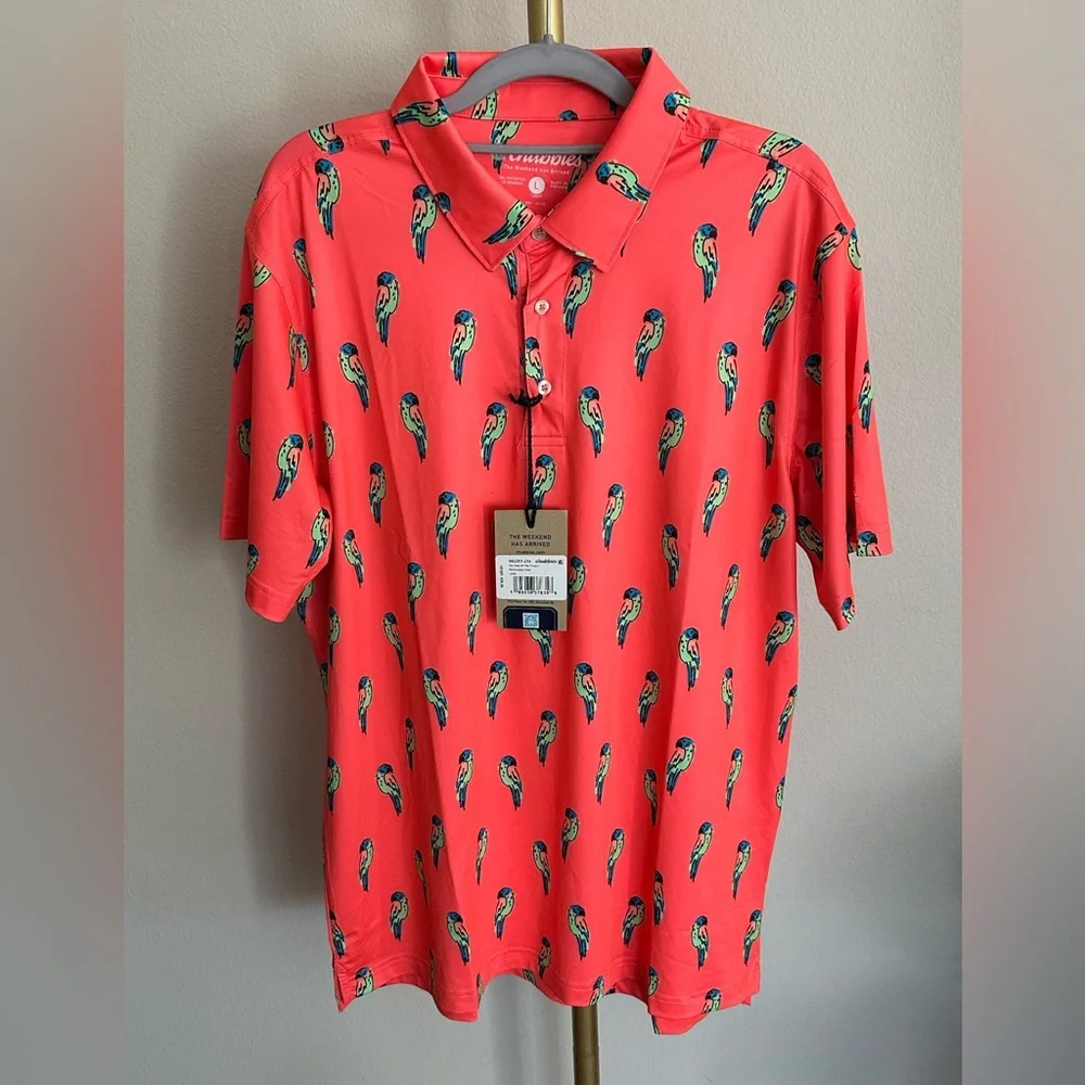 Chubbies The talk Of The Tropics Performance Polo